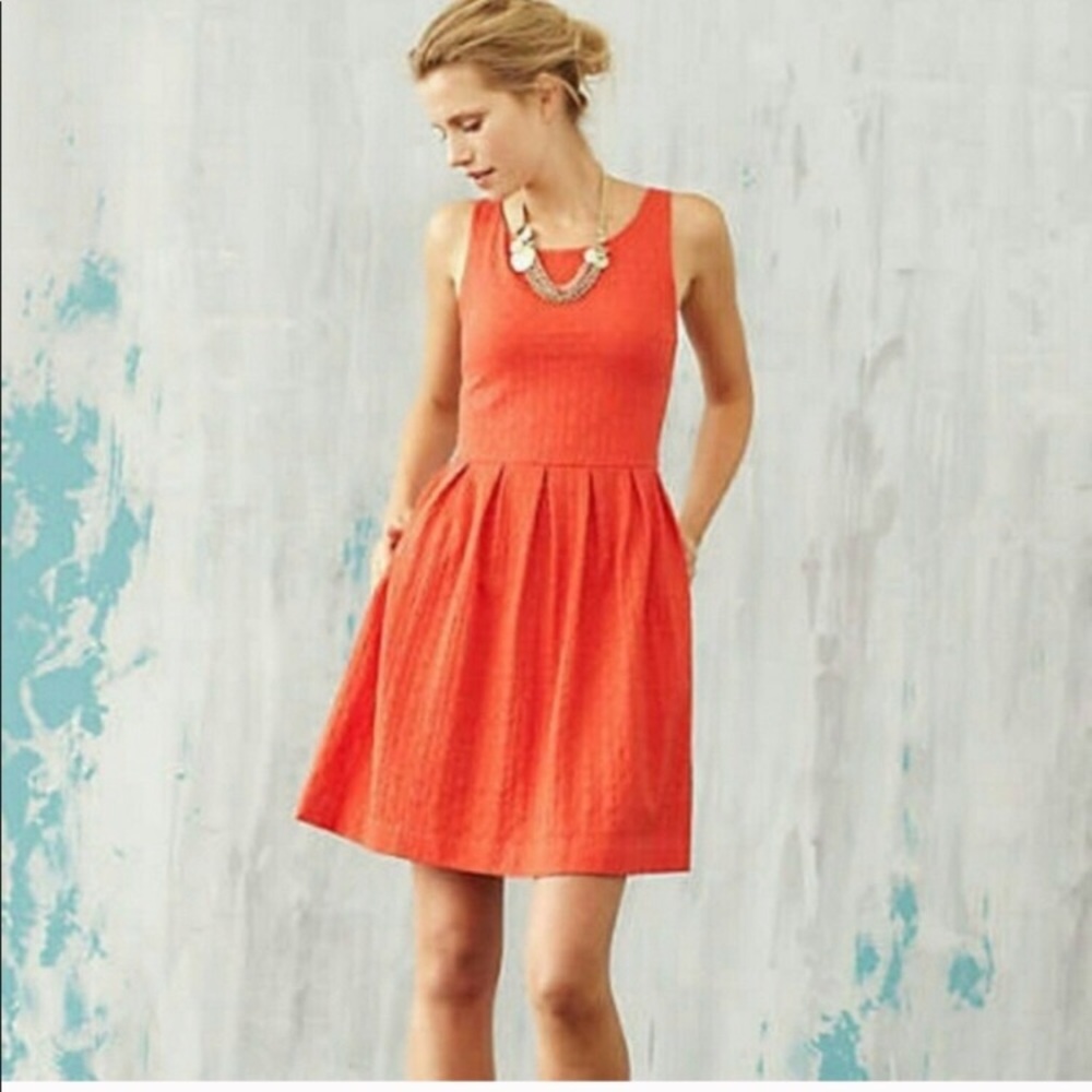 Deletta Torchon Embossed Ponte Dress